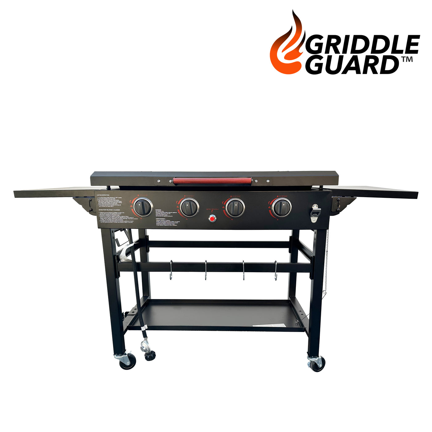 GriddleGuard Hard Cover Lid for Amazon Basics 36" Griddle 4-Burner