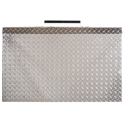 GriddleGuard Diamond Plate Hard Cover Lid for Amazon Basics 36" Griddle 4-Burner