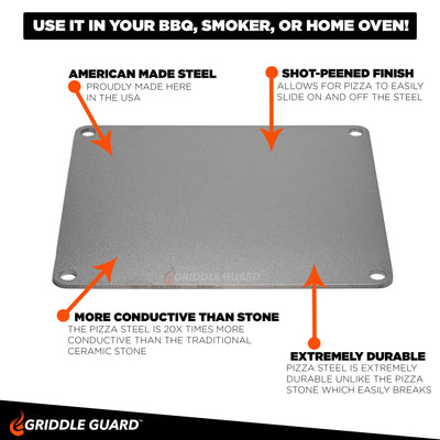 Griddle Guard Pizza Steel